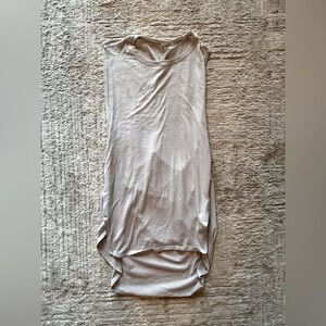 Lululemon Athletica Light Gray Tank top